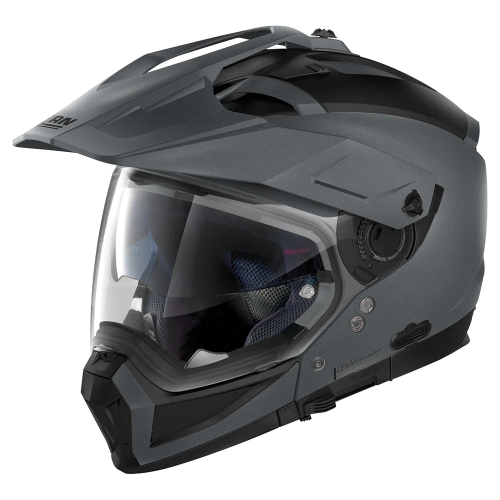 Nolan - Nolan N70-2 X On-Off Crossover Solid N-Com Helmet - N7X5270330021 - Flat Vulcan Grey - Large