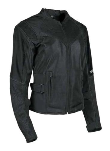 Speed & Strength - Speed & Strength Sinfully Sweet Womens Mesh Jacket - 1101-1202-0055 - Black - X-Large