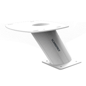Scanstrut - Scanstrut PowerTower&reg; 10" Aluminum Forward Leaning 2kW/4kW for Raymarine, Garmin &amp; Navico BR24, 3G &amp; 4G