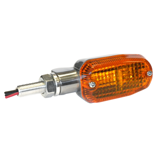 K&S Technologies - K&S Technologies DOT Incandescent Marker Lights - 3 wires - Polished/Amber - 25-7701