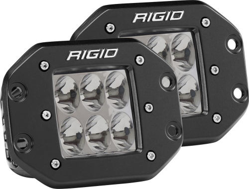 RIGID Industries - RIGID Industries D-Series Pro Pod Lights - Flush Mount - Driving Pattern - 512313