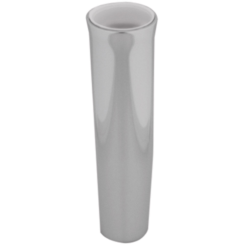 TACO Marine - TACO Flared Weld-On Rod Holder 9-3/4"L x 1-3/4"ID - White Liner Polished Finish