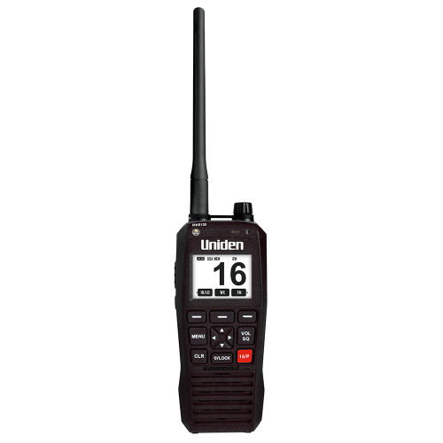 Uniden - Uniden MHS130 Floating Handheld VHF Marine Radio