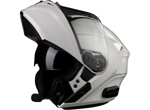 SENA - SENA Outrush R Helmet - OUTRUSHR-GW00L3 - Glossy White - Large