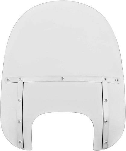 Memphis Shades - Memphis Shades Memphis Fats Windshield for Fat Boy - 19in. - Clear - MEM6300