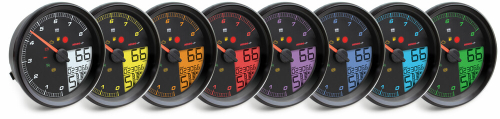 Koso North America - Koso North America HD-05 Multifunctional 4.5in. Gauge - BA072110