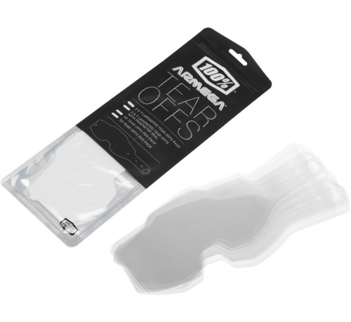 100% - 100% Laminated Tear-Offs for Armega Googles - 2x - 7pk. - 59058-00001