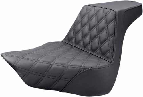Saddlemen - Saddlemen Step-Up Front LS Seat - Black Diamond - 818-27-172