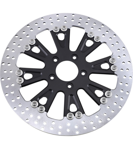 RSD - RSD Traction 13in. Two-Piece Brake Rotor - Black Ops - 01333015TRSSMB