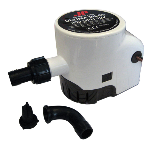 Johnson Pump - Johnson Pump Ultima Bilge 600 GPH 3/4" Hose Dura Ports