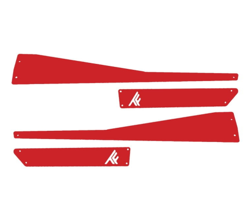 Thumper Fab - Thumper Fab Accent Panels For Half Doors - 2 Door Kit - Havasu Red - TF011702.G3S-HR