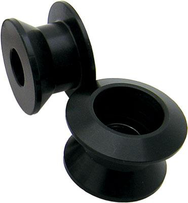 Bolt MC Hardware - Bolt MC Hardware Universal Swingarm Spools - Black - 2009-SSS.BK