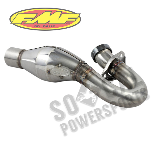 FMF Racing - FMF Racing MegaBomb Header (Single) - Stainless Steel - 041555
