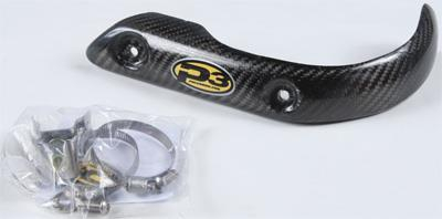 P3 - P3 Header Heat Shield - Carbon Fiber - 201098