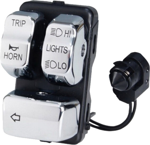 HardDrive - HardDrive Side Switch Kit - Chrome - 370410