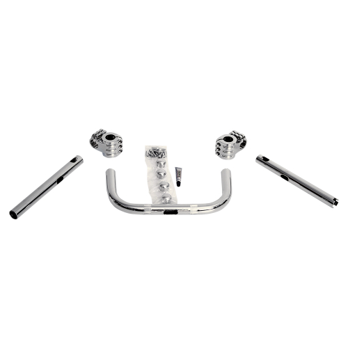 Klock Werks - Klock Werks Klip Hanger Handlebar Kit - 5in. Hanger - Chrome/Chrome - KW05-01-0347