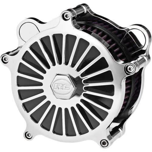 RC Components - RC Components Illusion Air Cleaner - Chrome - AC-02C-126C
