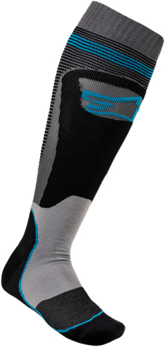 Alpinestars - Alpinestars MX Plus-1 Socks - 4701820-1079L2X - Black/Cyan - Large