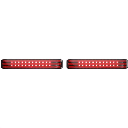 Custom Dynamics - Custom Dynamics Probeam Sequential LED Saddlebag Light - Gloss Black With Smoke Lens - PB-SBSEQ-HD-BS