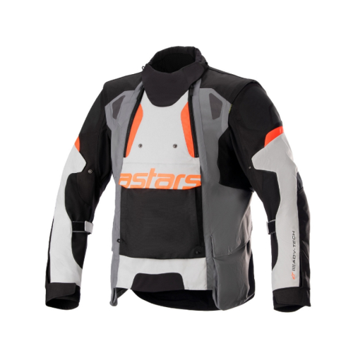 Alpinestars - Alpinestars Halo Drystar Jacket - 320482290492X - Dark Gray/Ice Gray/Black - 2XL