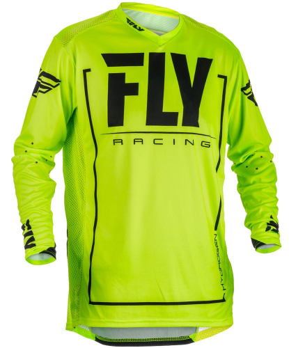 Fly Racing - Fly Racing Lite Hydrogen Jersey (2018) - 371-720M - Hi-Vis/Black - Medium