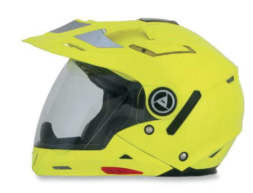 AFX - AFX FX-55 7-In-1 Solid Helmet - 0104-1264 - Hi-Vis Yellow - Large