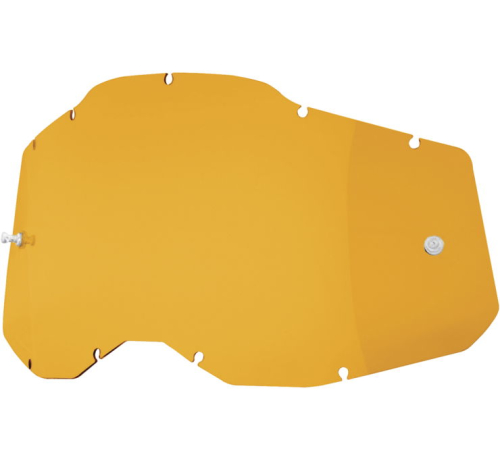 100% - 100% Lens for Racecraft 2/Accuri 2/Stratus 2 Goggles - Persimmon - 59077-00006