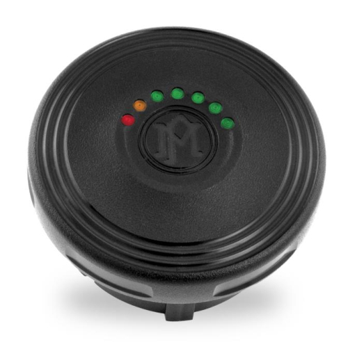 Performance Machine - Performance Machine Merc Gas Cap With LED Fuel Light - Black Ops - 0210-2025MRC-SMB