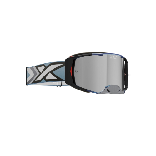 EKS Brand - EKS Brand Lucid Goggles - 067-11075 - Steel Blue / Silver Mirror Lens - OSFM