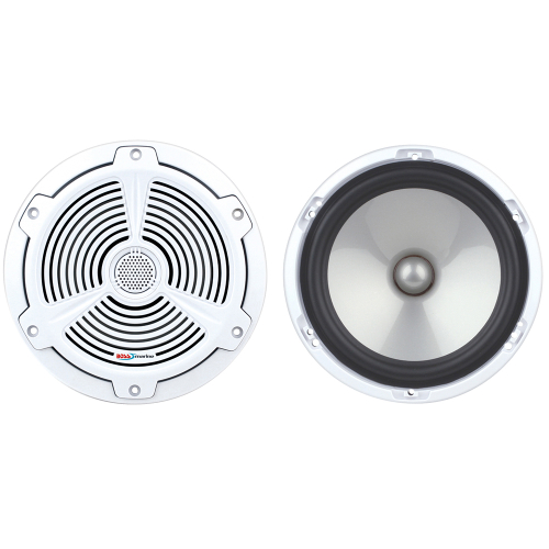 Boss Audio - Boss Audio MR652C 6.5" 2-Way Marine Speakers - (Pair) White