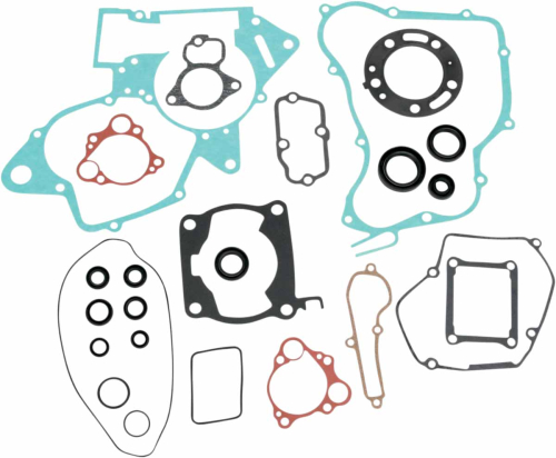 Moose Racing - Moose Racing Complete Gasket Kit with Oil Seals - 811233MSE