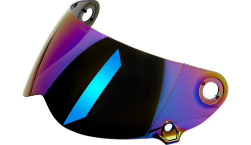 Biltwell Inc. - Biltwell Inc. Gen 2 Shields for Lane Splitter Helmets - Rainbow Mirror - 1112-223