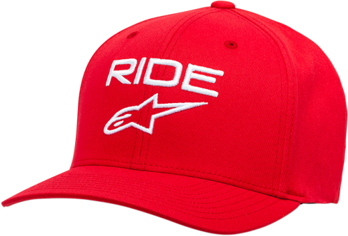 Alpinestars - Alpinestars Ride 2.0 Hat - 1019811143020LX - Red/White - Lg-XL