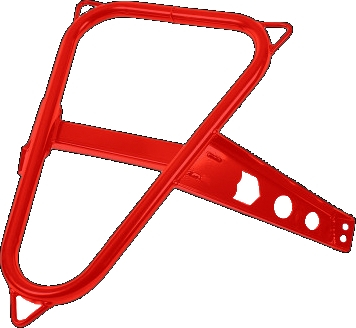 Pro Armor - Pro Armor Spare Tire Mount - Red - P141U300RD-293