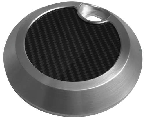 Brass Balls Cycles - Brass Balls Cycles Fuel Doors - Natural/Carbon Fiber - BB06-002