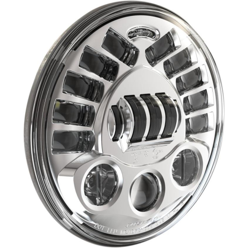 J.W. Speaker - J.W. Speaker 7in. 8790 LED Adaptive 2 Headlight without Mounting Ring - Chrome - 0555031