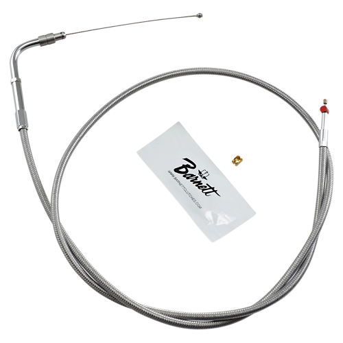 Barnett - Barnett Stainless Clear-Coated Throttle Cable (+3in.) - 102-30-30016-03