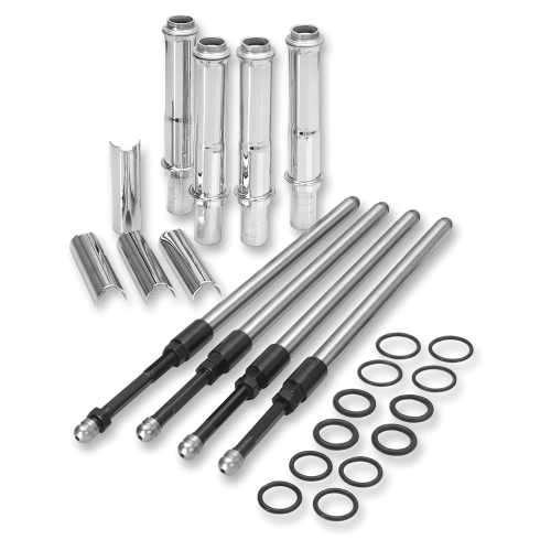 S&S Cycle - S&S Cycle Quickee Pushrod and Cover Kit - 106-6051