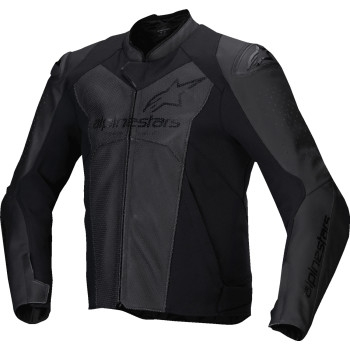 Alpinestars - Alpinestars Faster V3 Airflow Leather Jacket - 3103625-1100-48