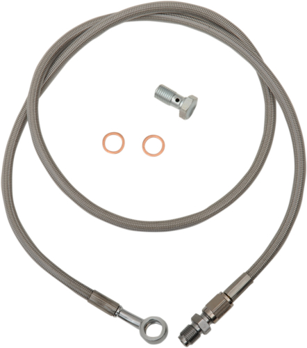 Parts Unlimited - Parts Unlimited Extended Length Brake Line - 38in. - 1741-5077