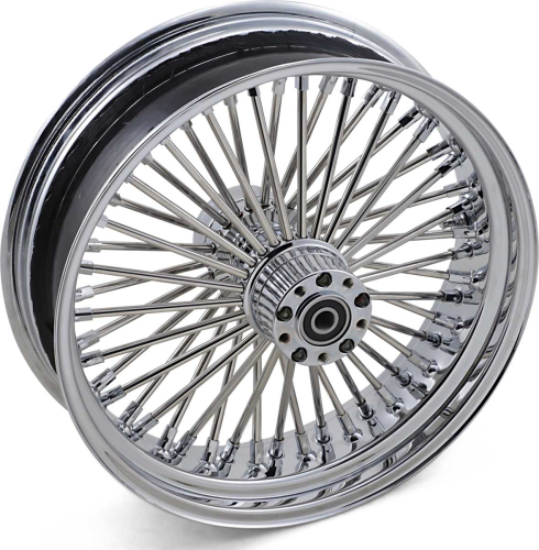 Drag Specialties - Drag Specialties Fat Daddy 50 Spoke Radially Laced Rear Wheel - 18x4.25 - 04845-2548S