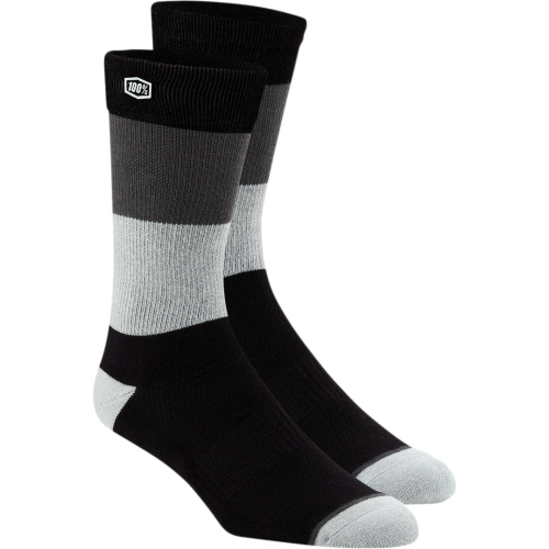 100% - 100% Casual Trio Socks - 24022-001-18 - Black - Lg-XL