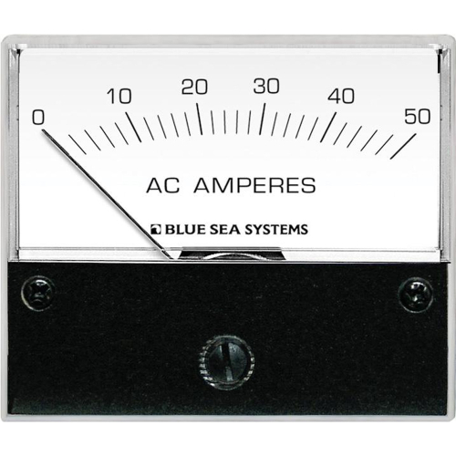 Blue Sea Systems - Blue Sea 9630 AC Analog Ammeter  0-50 Amperes AC