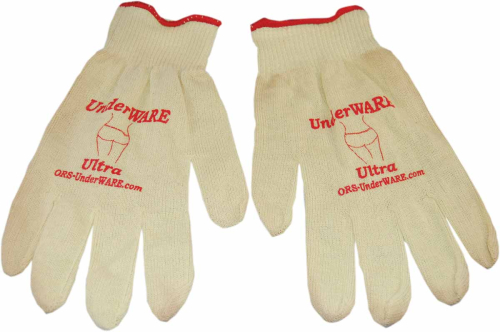 PC Racing - PC Racing Ultra Glove Liners - M6033 White Large
