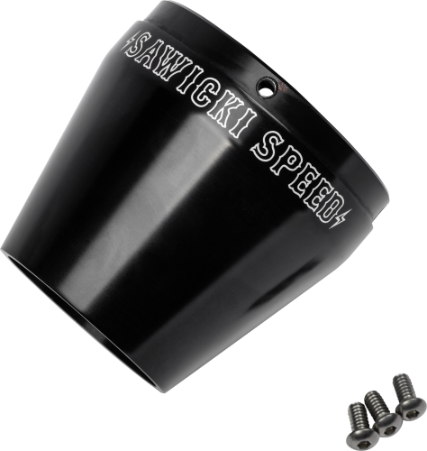 Sawicki Speed Shop - Sawicki Speed Shop Black Endcap - 930-01252