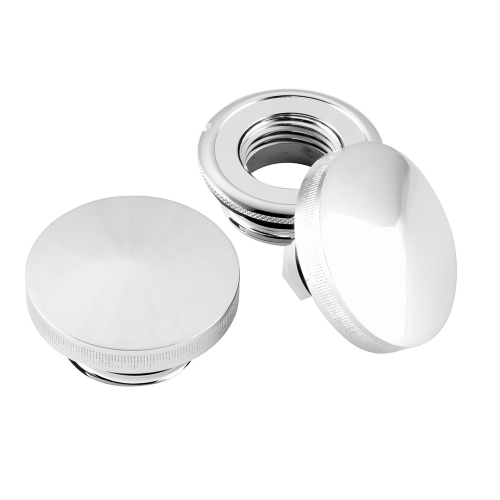 Bikers Choice - Bikers Choice Ratchet Style Gas Cap - Pointed - 482474