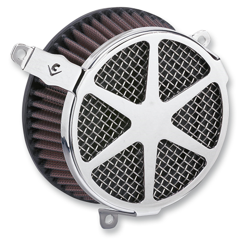 Cobra - Cobra Spoke Air Cleaner Kit - Chrome - 606-101-04