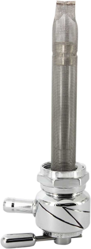 Pingel - Pingel Power-Flo Fuel Valve - 22mm Round - 90 Deg. Outlet Facing Forward - Lightning - 1311-CL