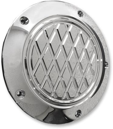 Eddie Trotta Designs - Eddie Trotta Designs Derby Cover - Reverse Cut - Chrome - TC-028