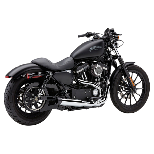 Cobra - Cobra El Diablo 3.5in. 2-Into-1 Exhaust System - Chrome - 6493